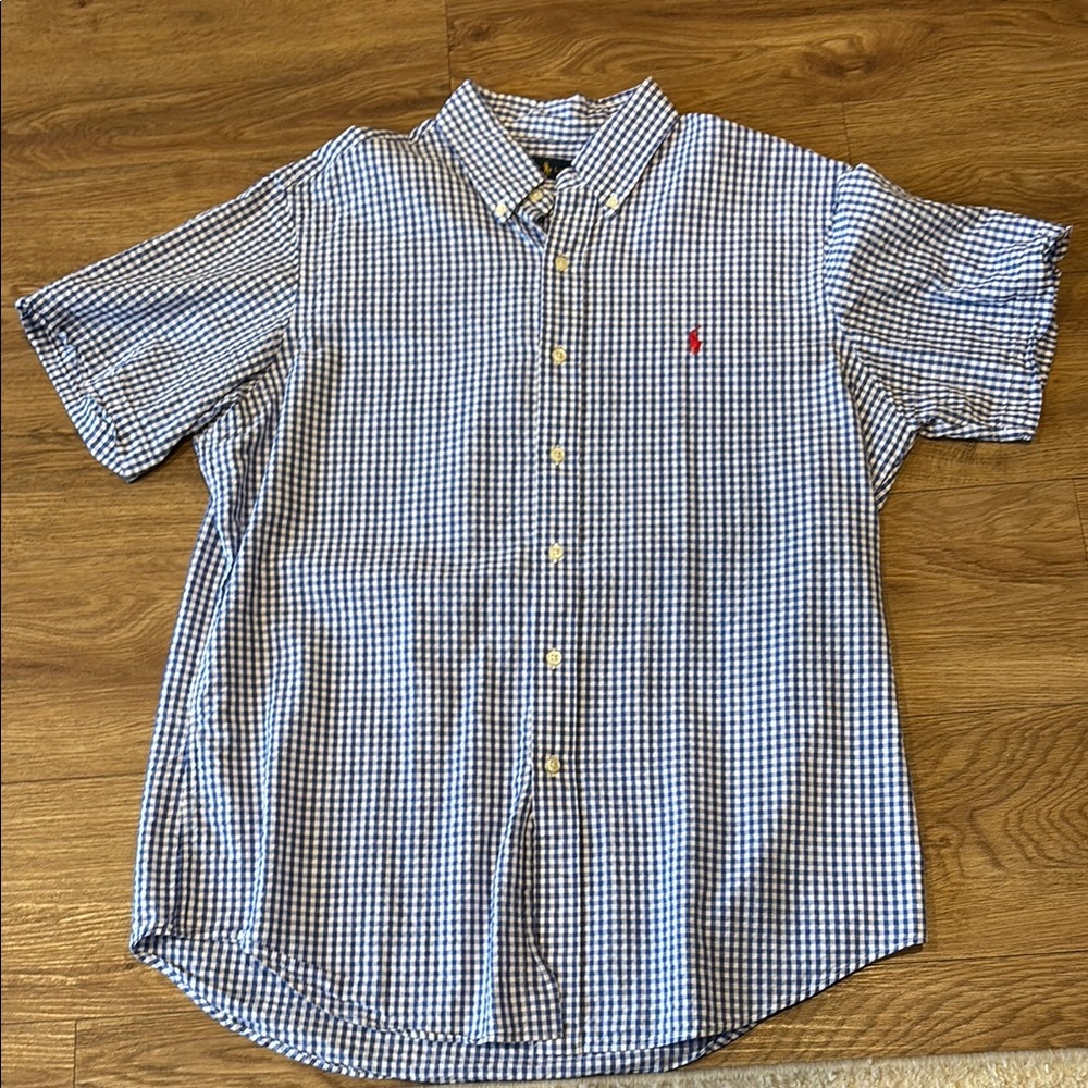 Polo by Ralph Lauren Blue Casual Button Down Shirt